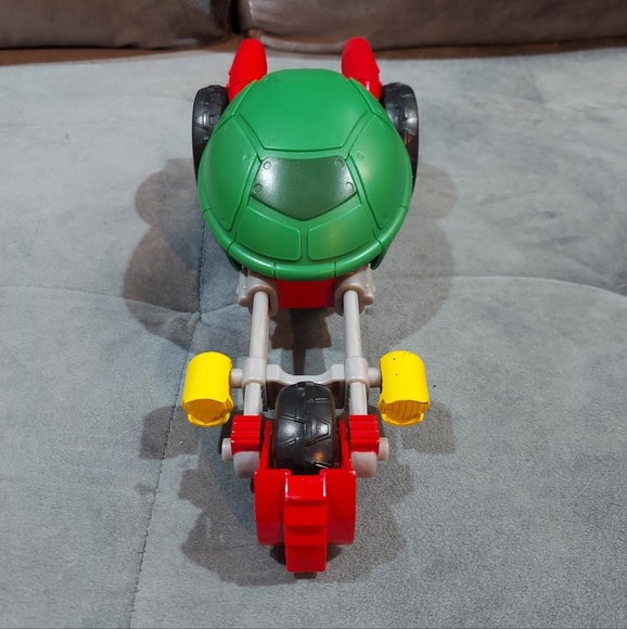 2014 TEENAGE MUTANT NINJA TURTLES STEATH VEHICLE ATTACK TRIKE / BIKE PLAYMATE - Picture 6 of 11